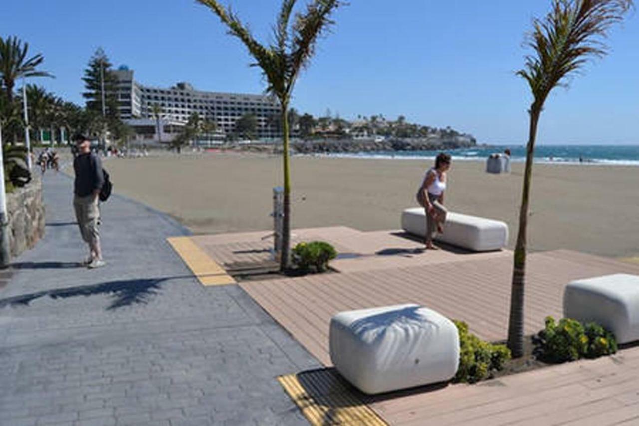 Primera Linea De Playa De Las Burras San Agustín Eksteriør bilde